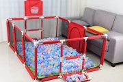 Сухой бассейн IMBABY 190x129x66 см, красный