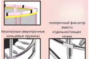 Каркасный батут BS-1111 желтый