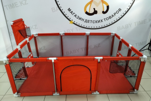 Игровой манеж 235x129x66 см, красный