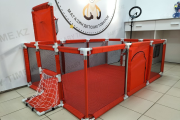 Игровой манеж 235x129x66 см, красный