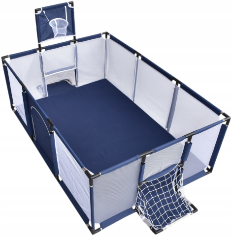Игровой манеж IMBABY 179x121x62.5 см, синий