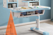 Tiny Tots JR202 растущая парта, 80x40x60 см, синий
